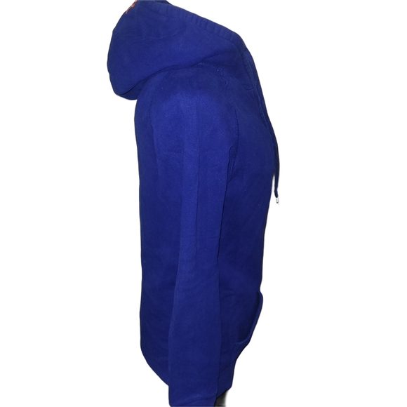 Aritzia's TNA Women's Royal Blue Zip-Up Hoodie Small - Picture 4 of 7